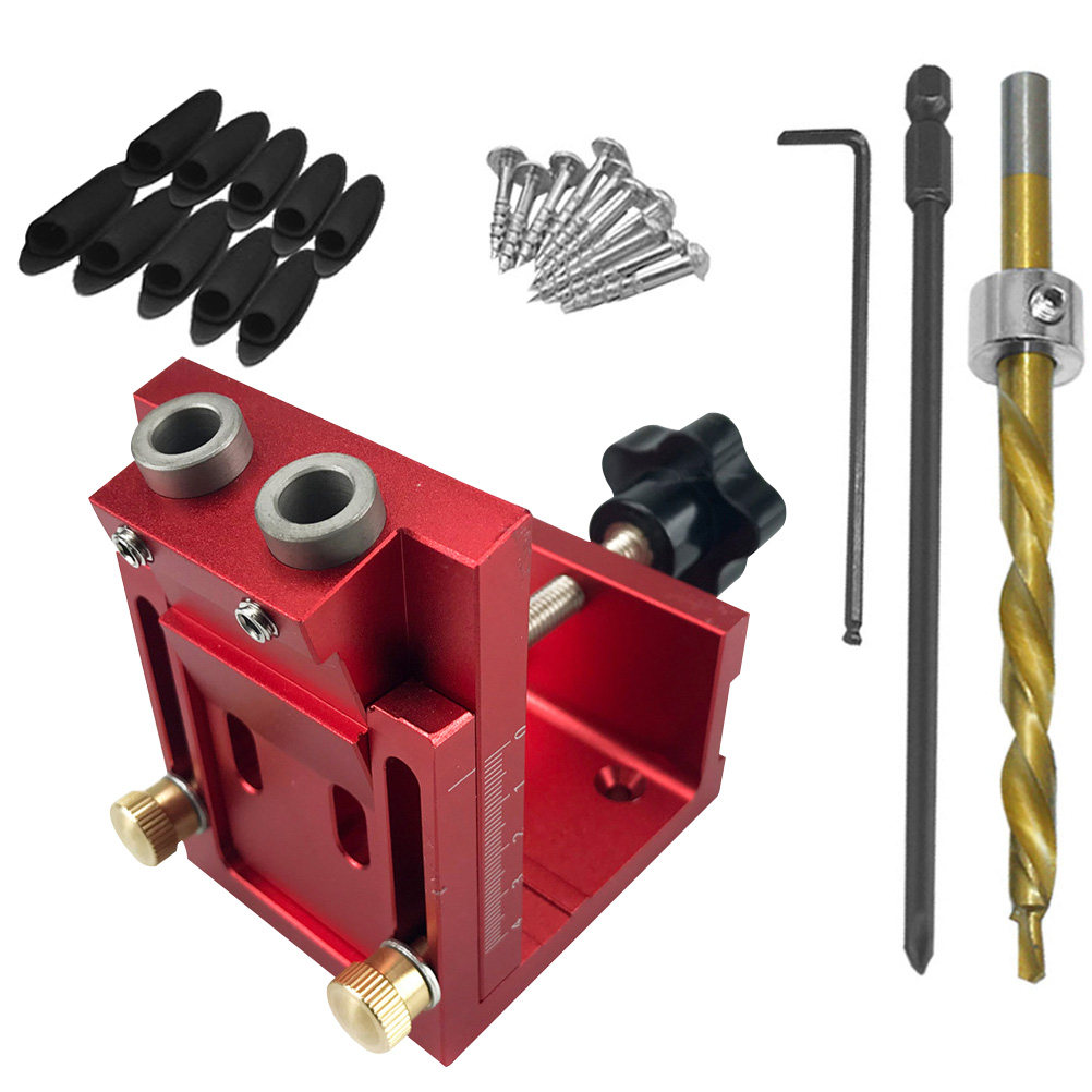 Home Improvement In Usa - 15 Degree Pocket Hole Jig Portable