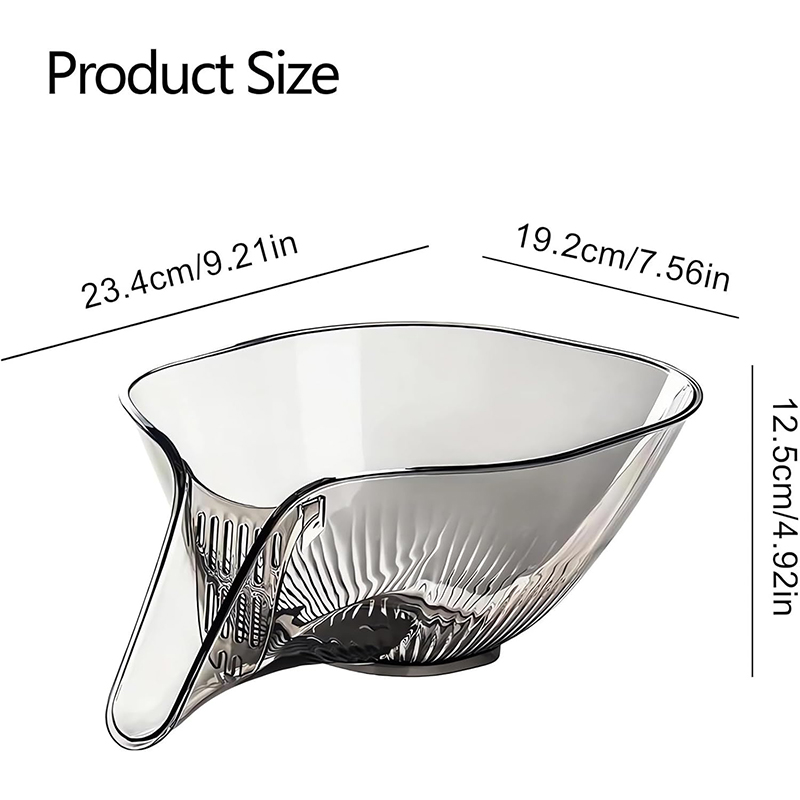 Fruit Cleaning Bowl With Strai - Sink Drain Strainer ulasan dan harga