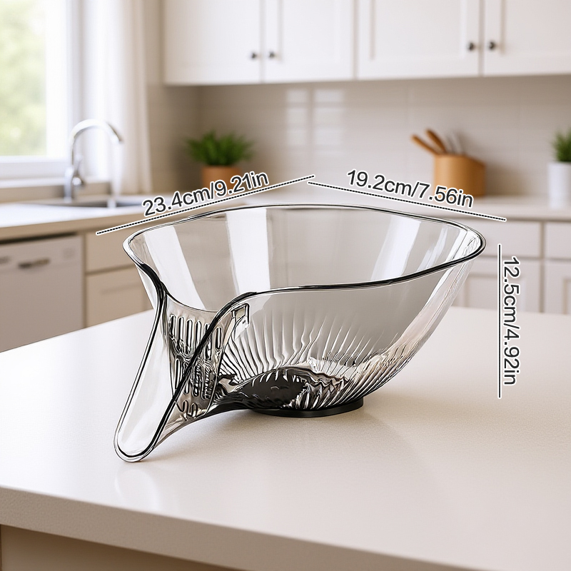 Fruit Cleaning Bowl With Strai - Sink Drain Strainer ulasan dan harga