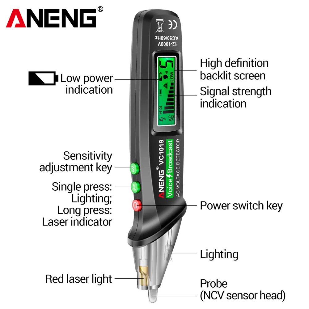 ANENG VC1019 Circuit Breaker F - Circuit Breaker Finder ulasan dan harga