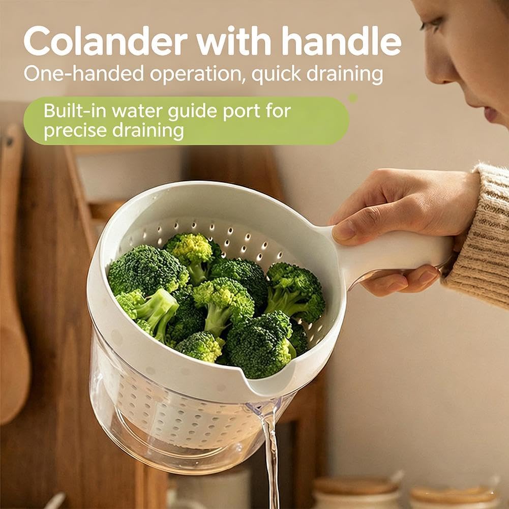 Kitchen Small Round Colander W - Sink Drain Strainer ulasan dan harga