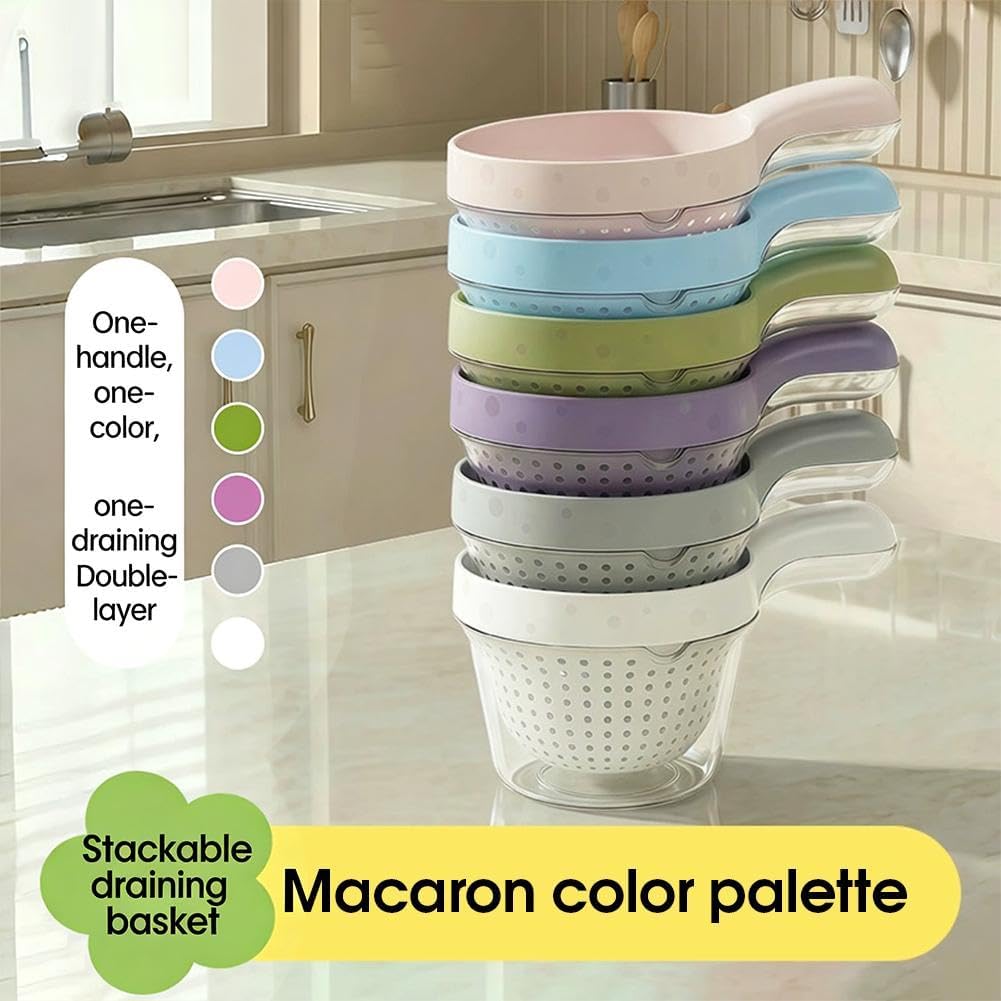 Kitchen Small Round Colander W - Sink Drain Strainer ulasan dan harga