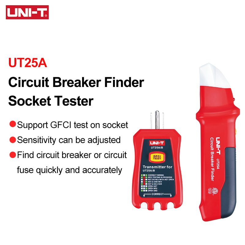 UNI-T AC Circuit Breaker Finde - Circuit Breaker Finder ulasan dan harga